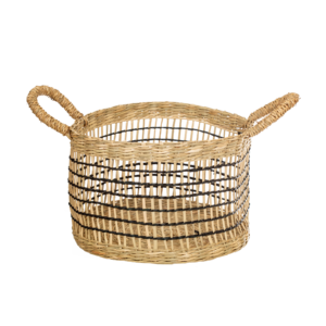 Seagrass Storage Baskets l Open Weave - Set of 2 l Perk Up Your Day