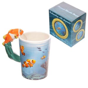 clown fish handle mug