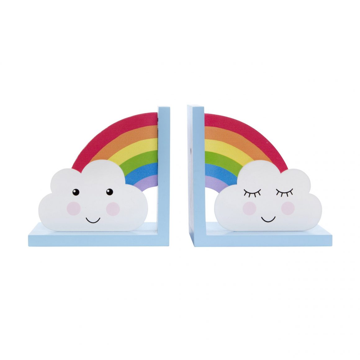 rainbow bookends