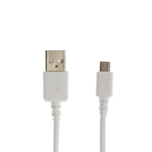 USB Charging Cable l USB Data Cable l White l Micro USB Cable