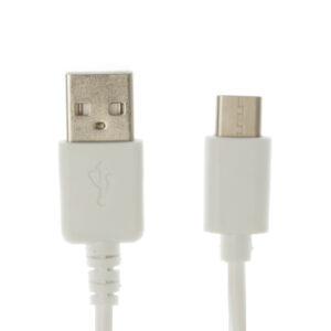 USB Charger Cable Power Lead - Type C - White