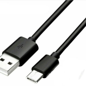 USB Type C Cable Charging Lead - Black